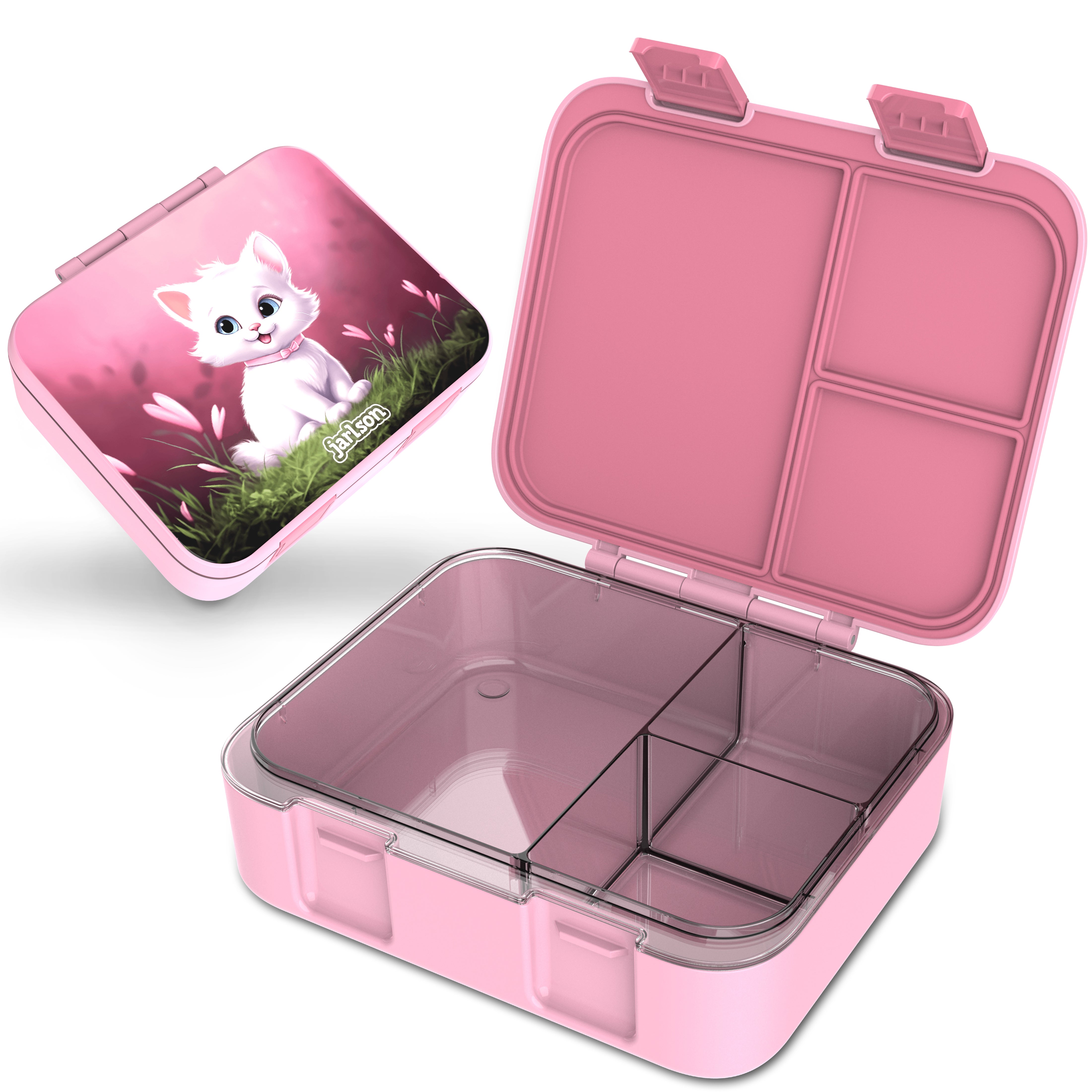 MILI Brotdose für Kinder mit 3 Fächern - Bento Box auslaufsicher