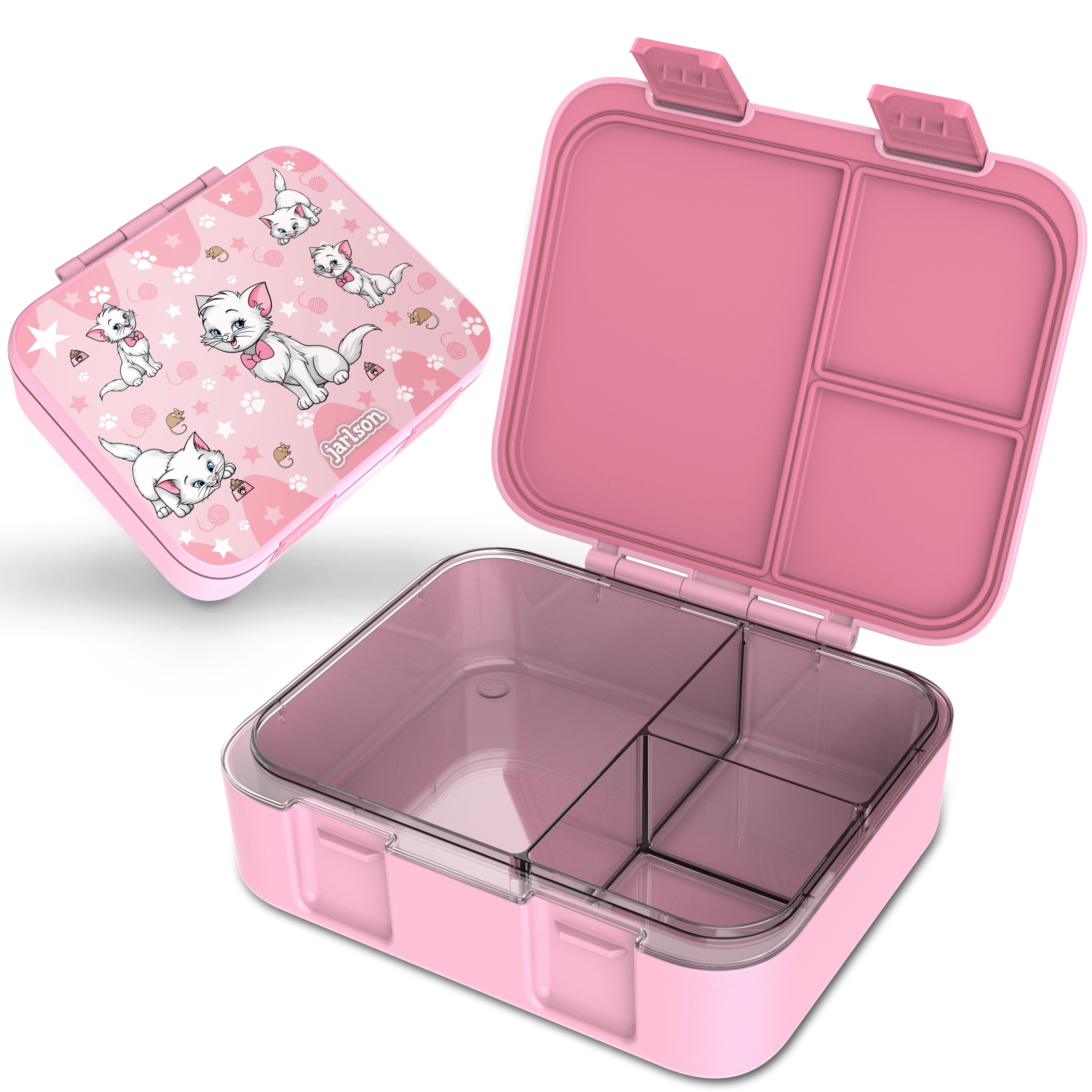 MILI Brotdose für Kinder mit 3 Fächern - Bento Box auslaufsicher