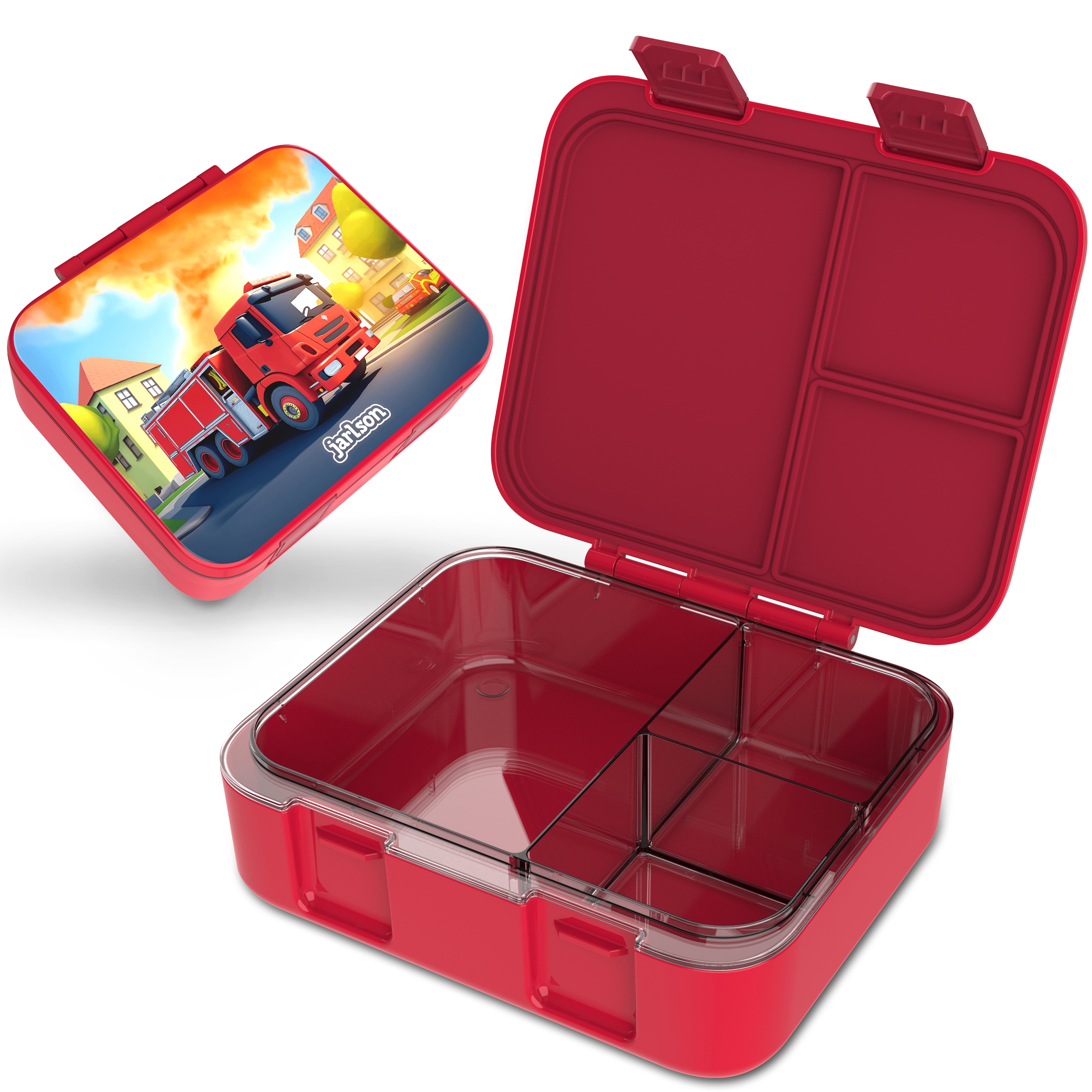 MILI Brotdose für Kinder mit 3 Fächern - Bento Box auslaufsicher