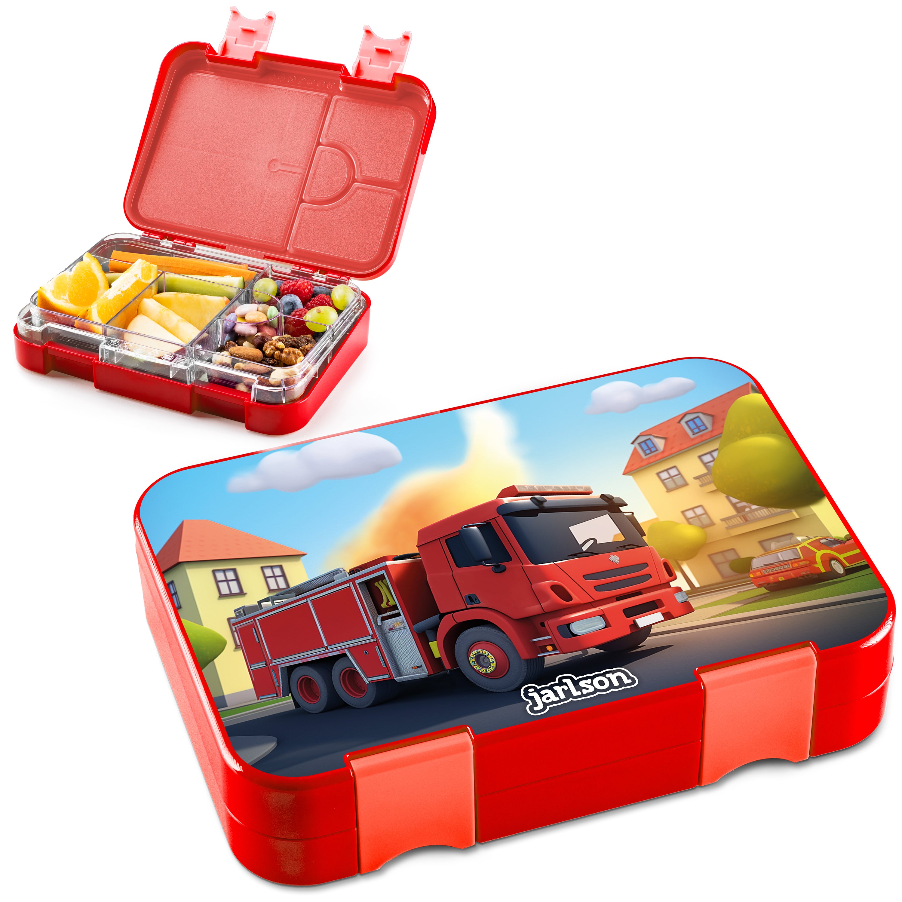 TONI Brotdose für Kinder mit 6 Fächern - Bento Box auslaufsicher