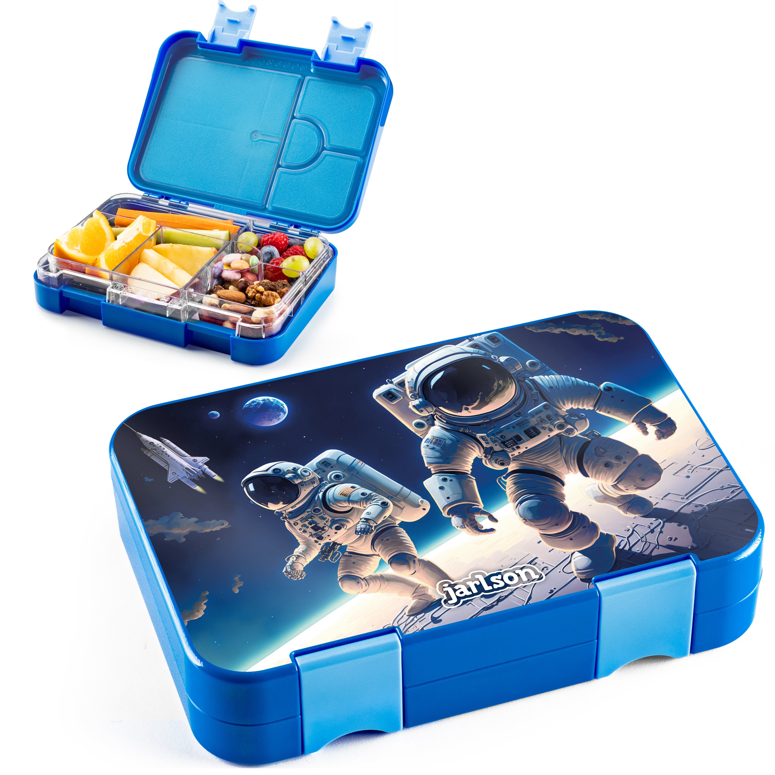 TONI Brotdose für Kinder mit 6 Fächern - Bento Box auslaufsicher