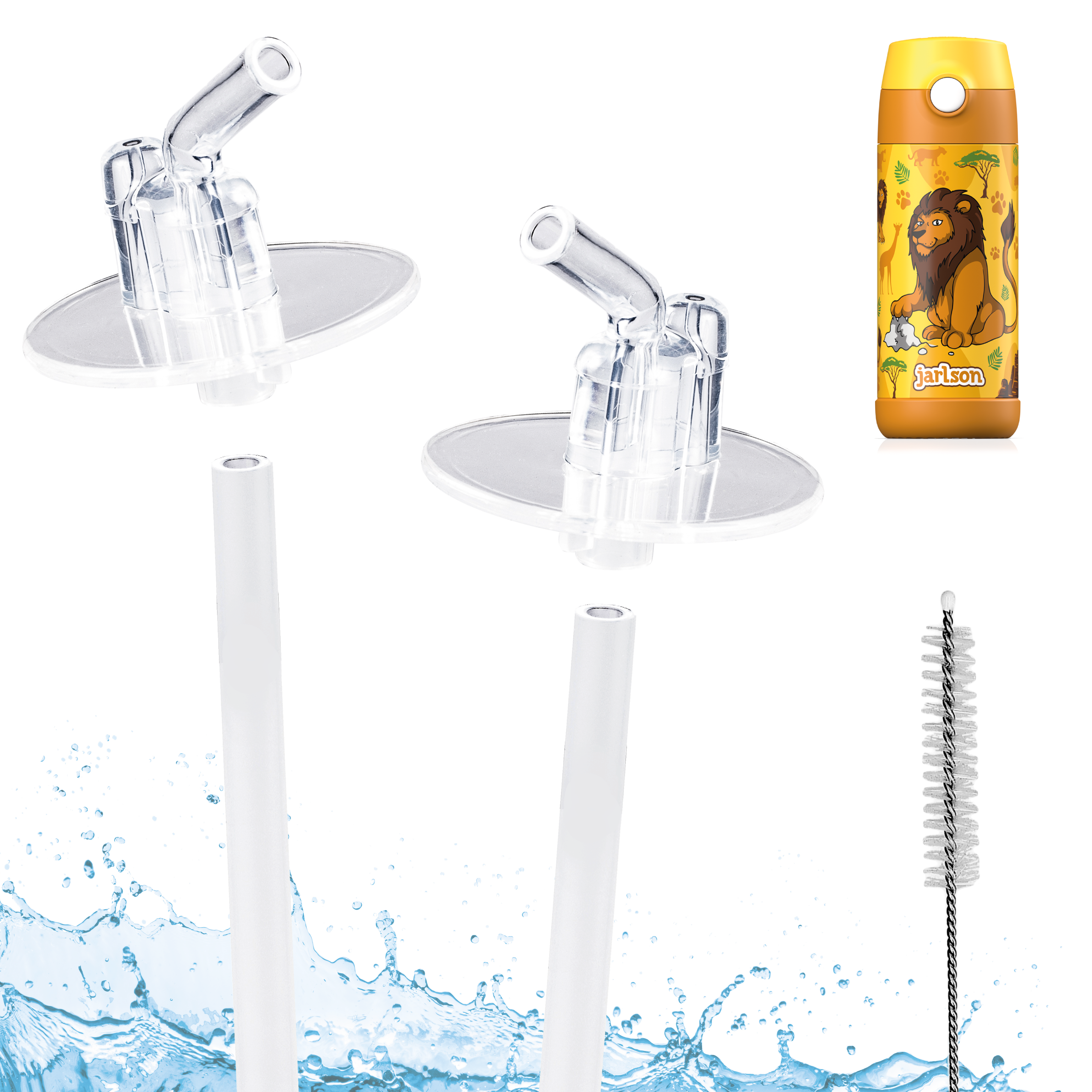 Replacement straws for the CHARLI bottle