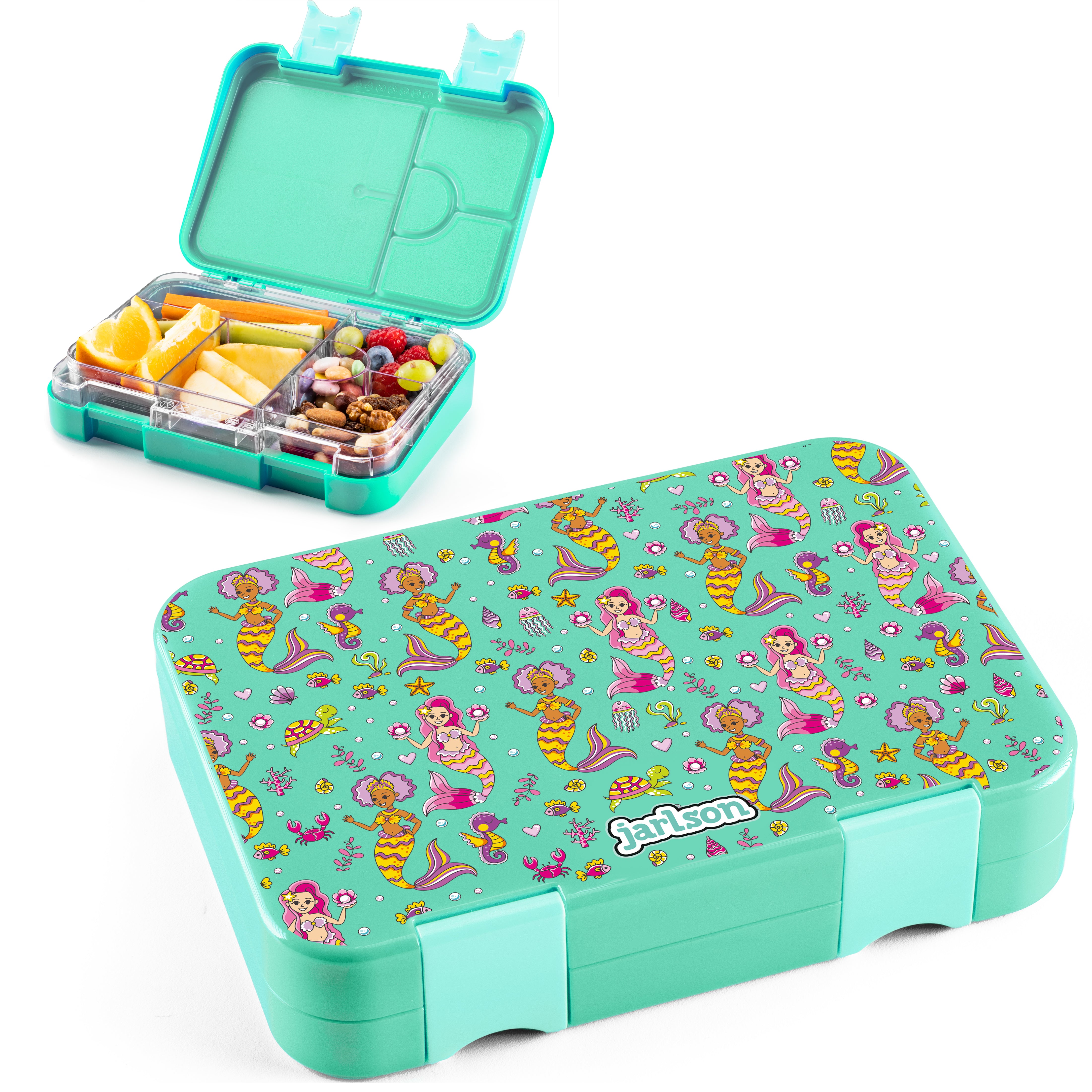 TONI Brotdose für Kinder mit 6 Fächern - Bento Box auslaufsicher