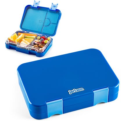 TONI Brotdose für Kinder mit 6 Fächern - Bento Box auslaufsicher