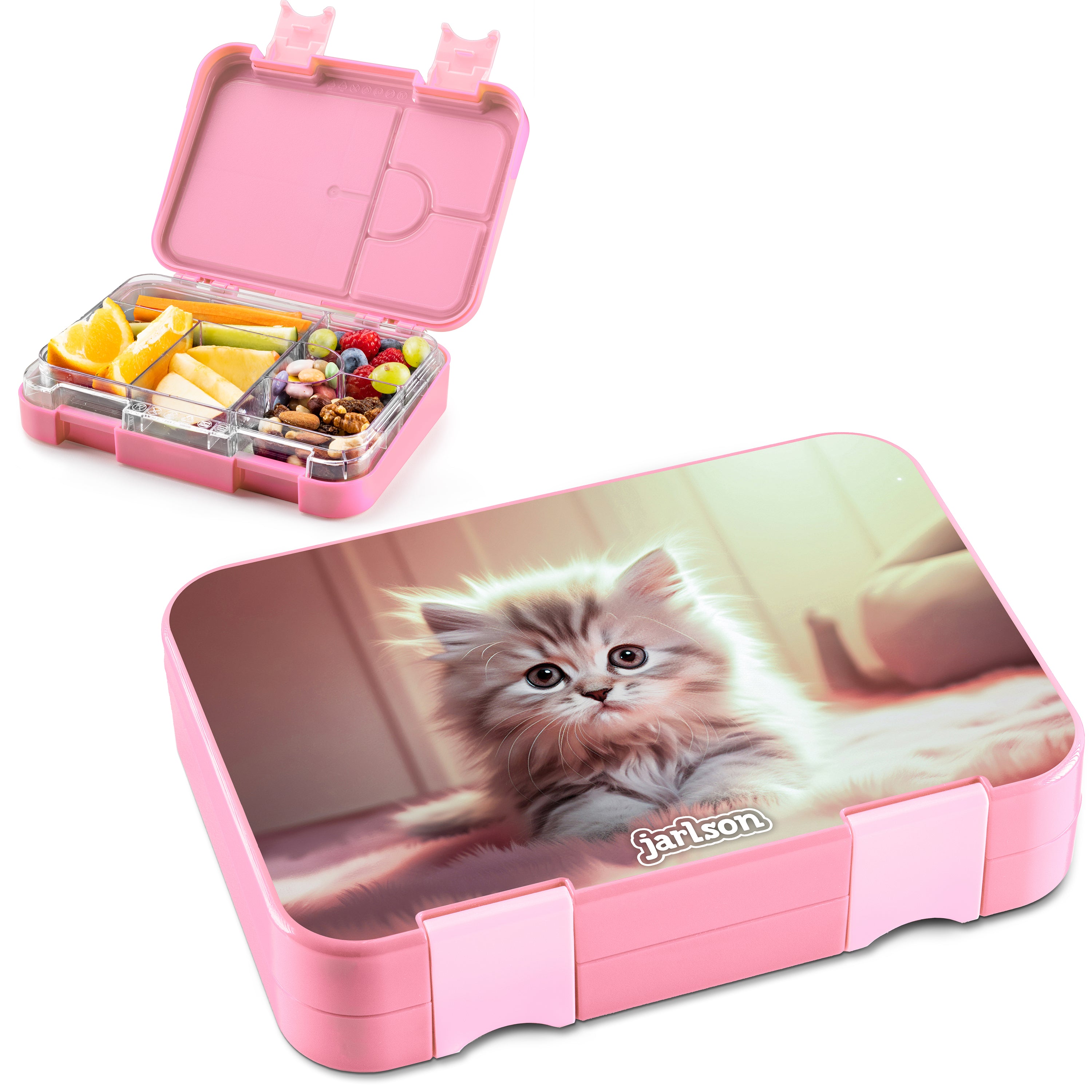 TONI Brotdose für Kinder mit 6 Fächern - Bento Box auslaufsicher