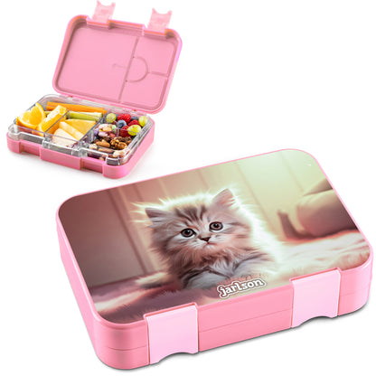 TONI Brotdose für Kinder mit 6 Fächern - Bento Box auslaufsicher