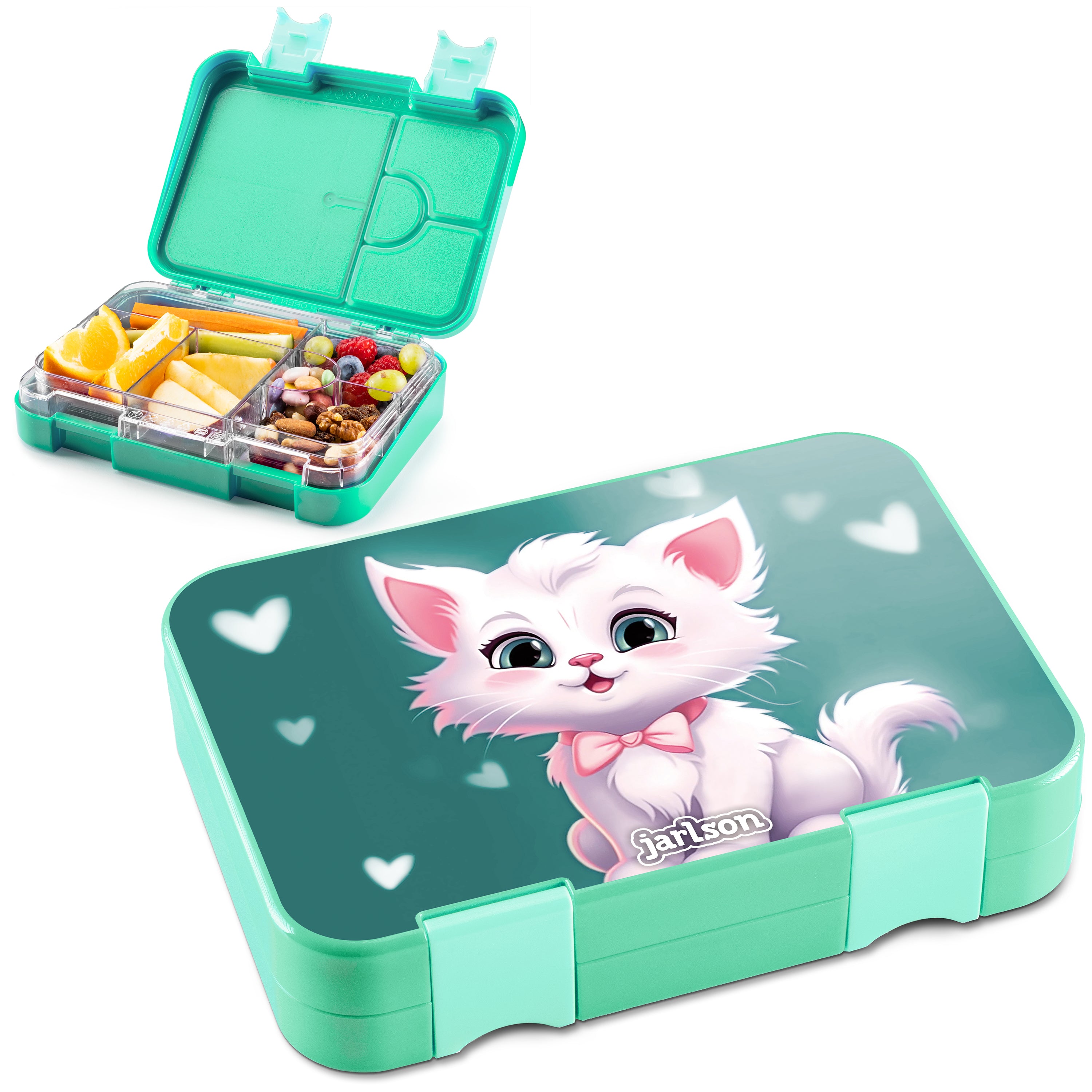 TONI Brotdose für Kinder mit 6 Fächern - Bento Box auslaufsicher