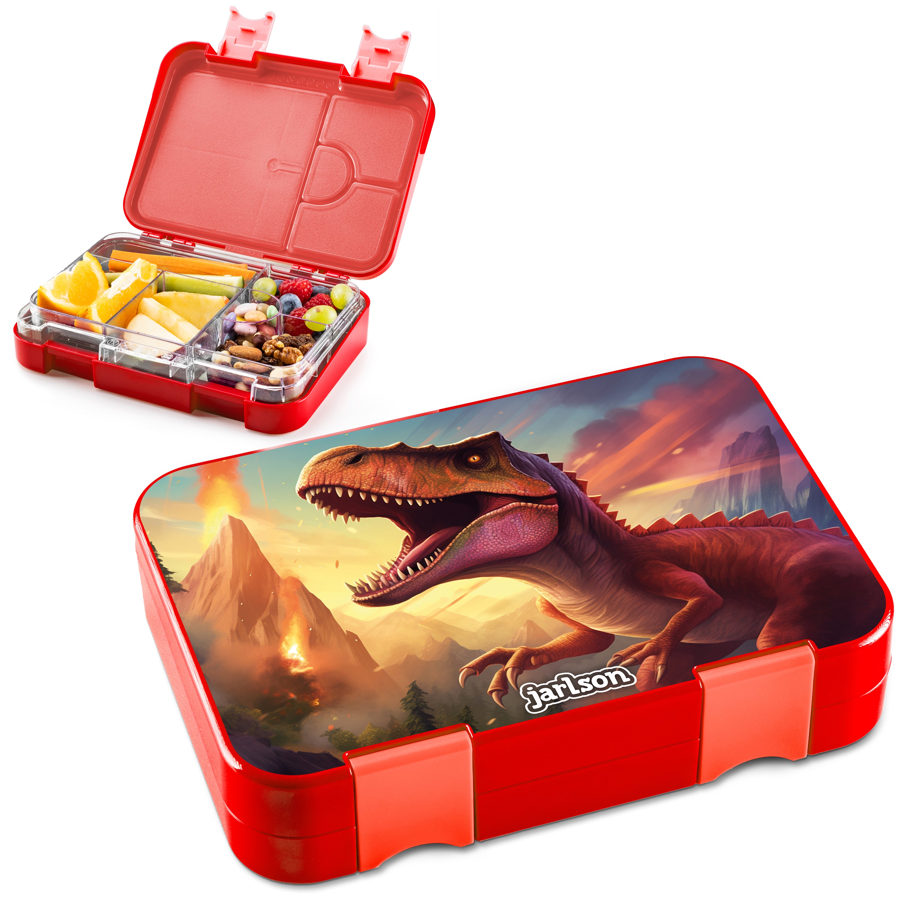 TONI Brotdose für Kinder mit 6 Fächern - Bento Box auslaufsicher