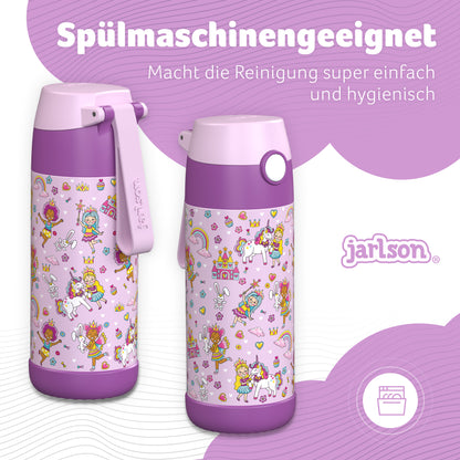 MALI Trinkflasche Edelstahl für Kinder mit Trinkausguss