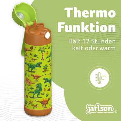 MALI Trinkflasche Edelstahl für Kinder mit Trinkausguss