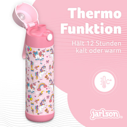 MALI Trinkflasche Edelstahl für Kinder mit Trinkausguss