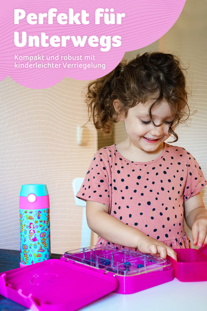 TONI Brotdose für Kinder mit 6 Fächern - Bento Box auslaufsicher