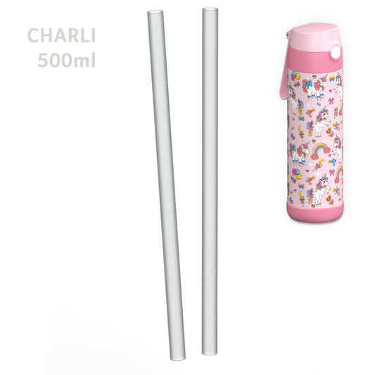 Strohhalme Erweiterung für 'CHARLI' Trinklflasche